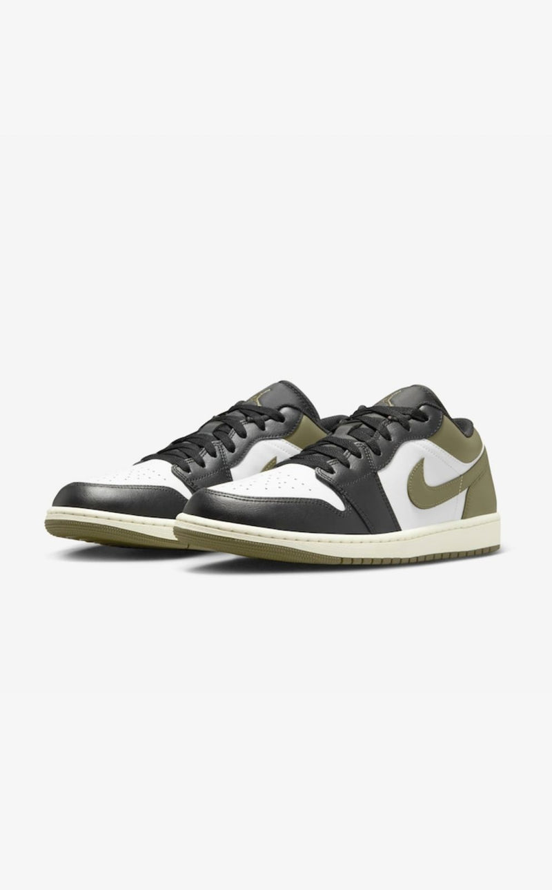 Air Jordan 1 Low “Black Toe Medium Olive”